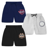 Trampoline Boys & Girls Casual Printed Shorts (Pack of 3)