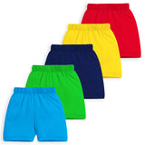 Trampoline Boys & Girls Casual Printed Shorts (Pack of 5)
