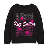 Trampoline Girls Full Sleeve Printed Sweatshirt (Pack of 1)