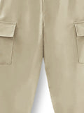 Trampoline Boys and Girls Solid Track Pants Pack of 2