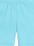 Trampoline Cotton Lycra Knit Pack Of 5 Solid Cycling Sports Shorts - Multi Colour