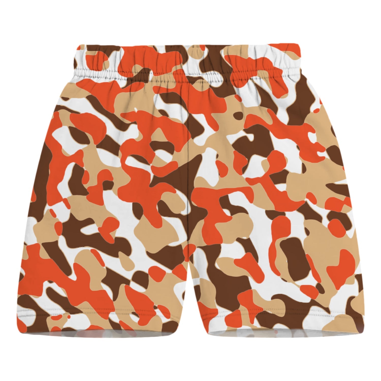 Trampoline Cotton Blend Knit Pack of 2 Half Sleeves Dino & Camo Printed T-shirt & Shorts Set - Multi Color