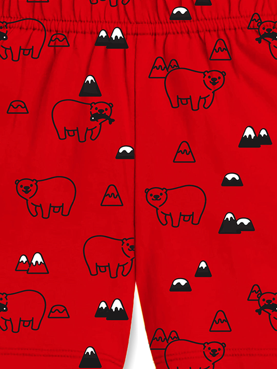 Trampoline Boys & Girls All Over Printed Shorts (Pack of 5)