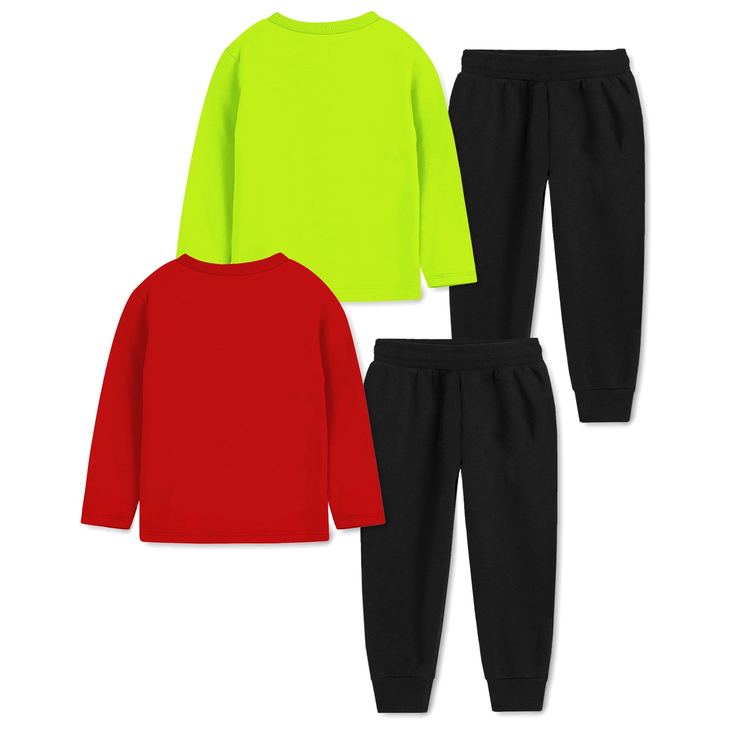 Trampoline Baby Boys & Girls Casual Clothing Set Pack of 2 Green,Black