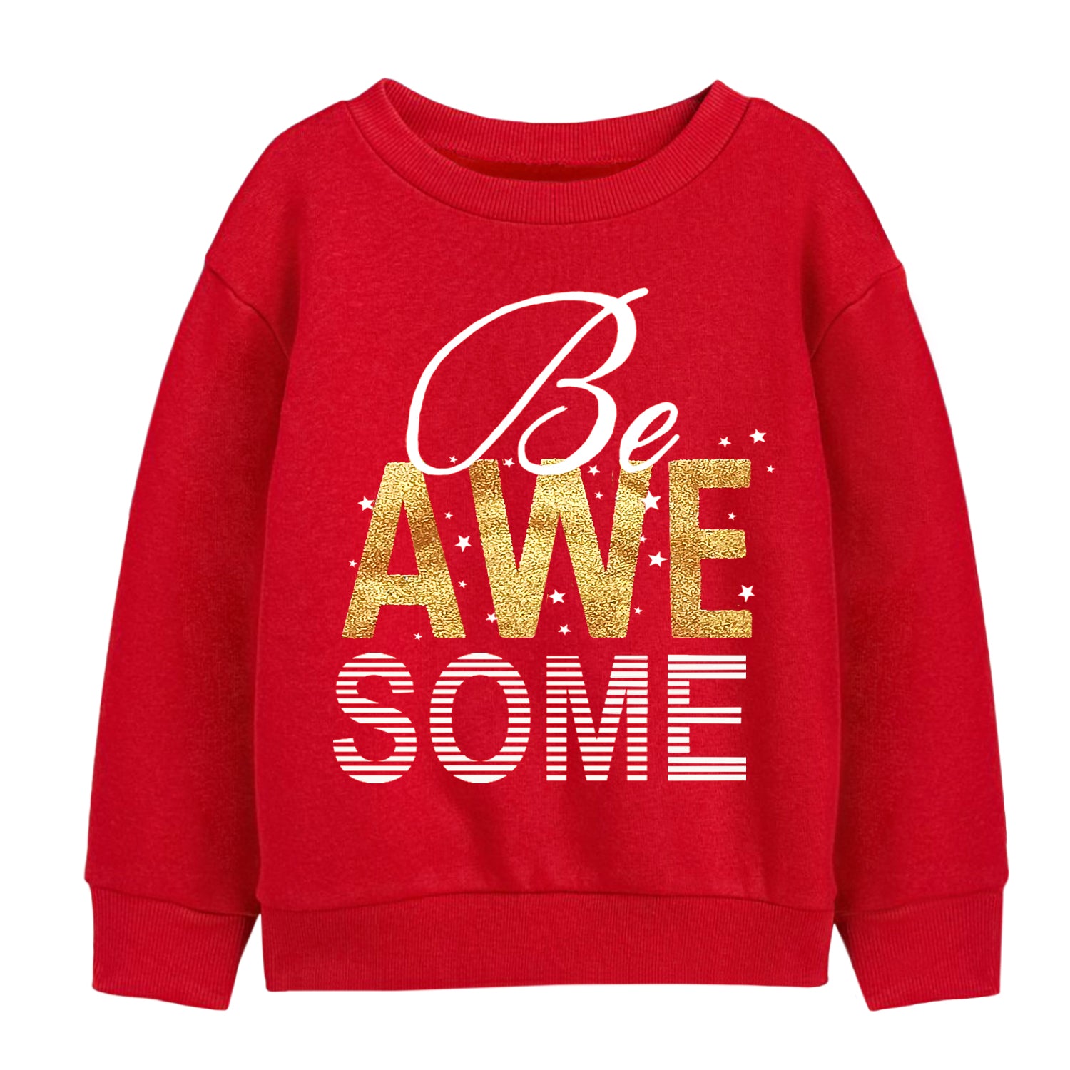 Trampoline Girls Full Sleeve Printed Sweatshirt (Pack of 2)