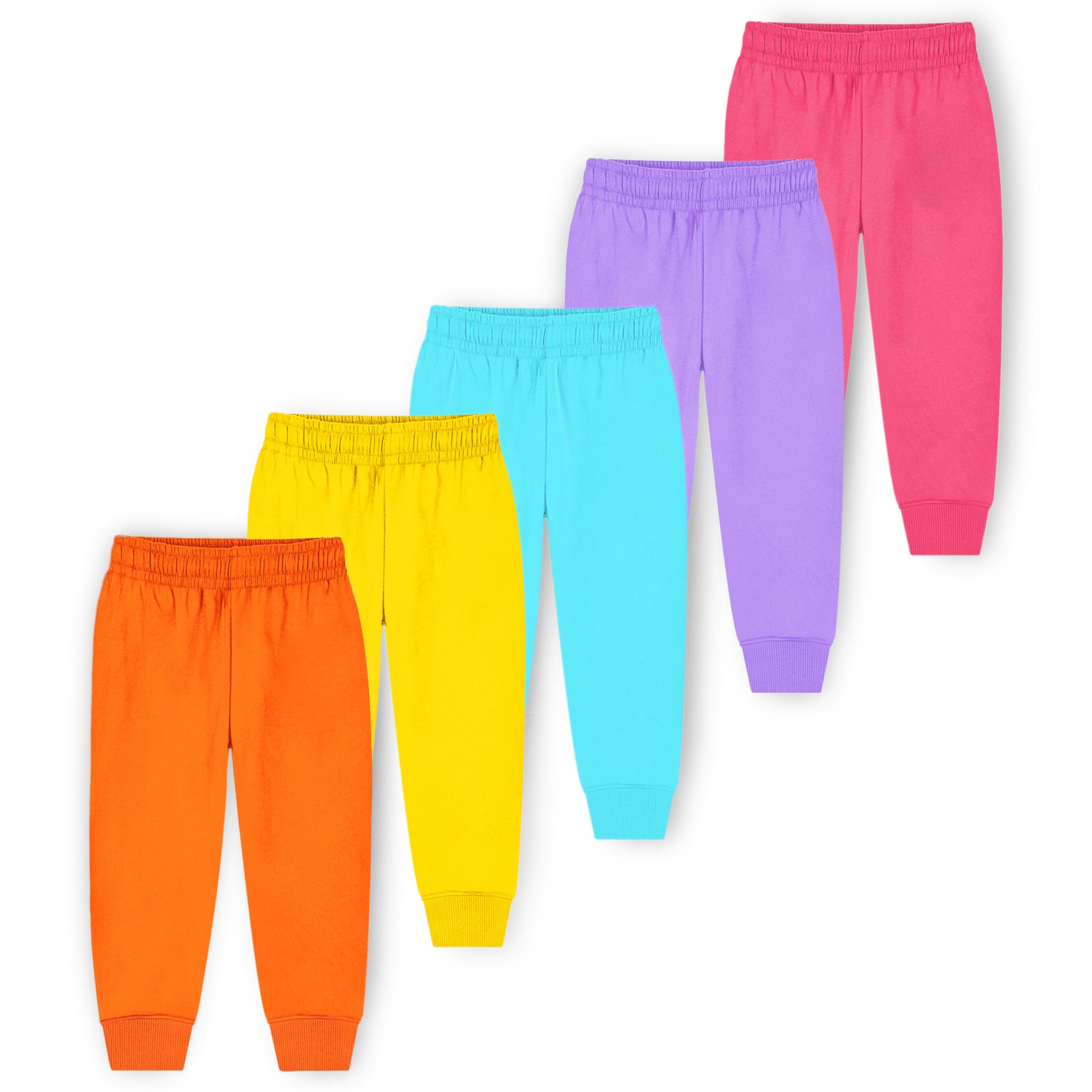 Trampoline Girls Printed Pyjamas (Pack of 5)