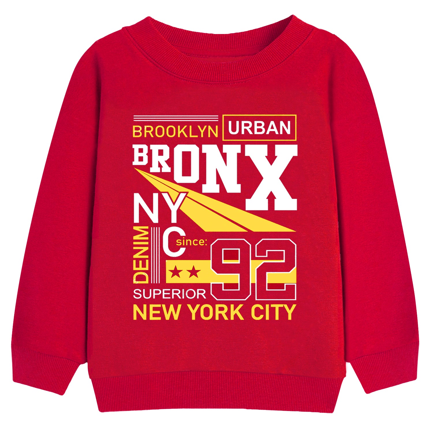 Trampoline Boys Full Sleeve Printed Sweatshirt (Pack of 2)