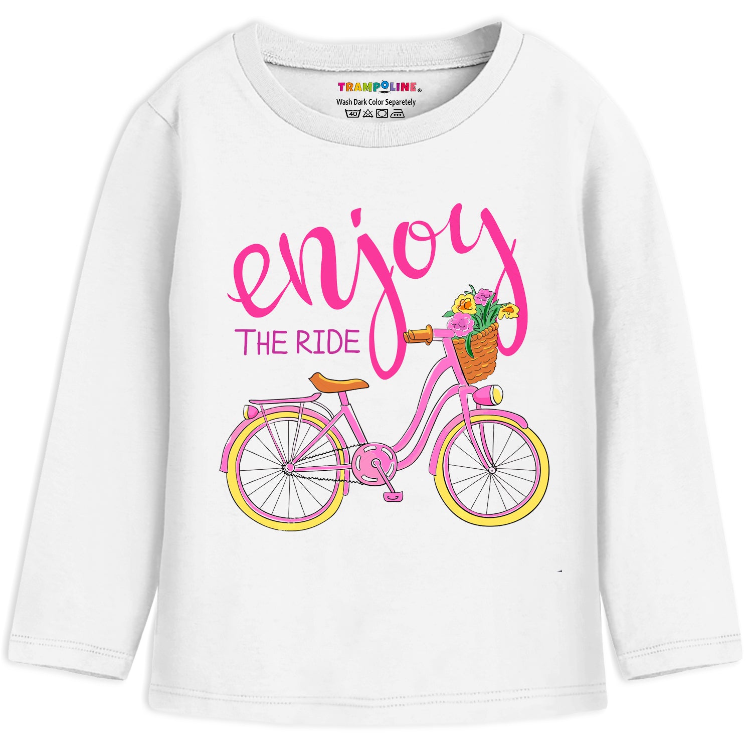 Trampoline Girls Graphic Print Full Sleeve T-Shirts Pack of 5