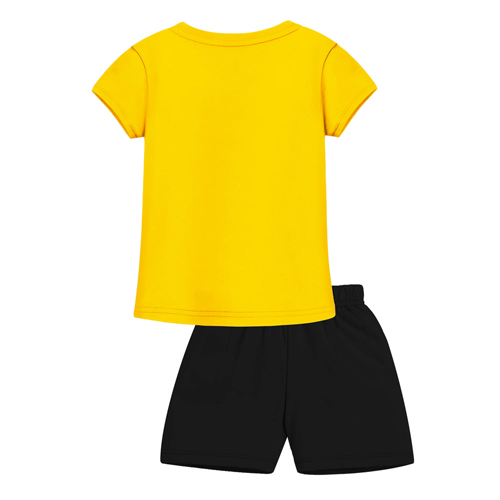 Trampoline Girls Printed Casual Clothing Set (Pack of 1)