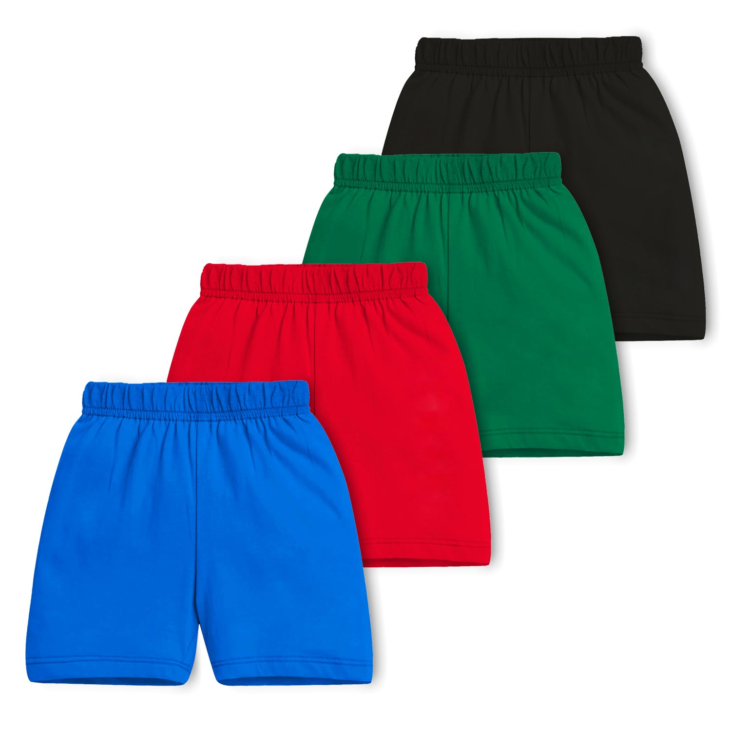 Trampoline Boys & Girls Casual Printed Shorts (Pack of 4)