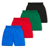 Trampoline Boys & Girls Casual Printed Shorts (Pack of 4)
