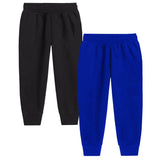 Trampoline Boys Printed Casual Track pant (Pack of 2)