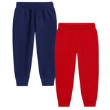Trampoline Boys Printed Casual Track pant (Pack of 2)