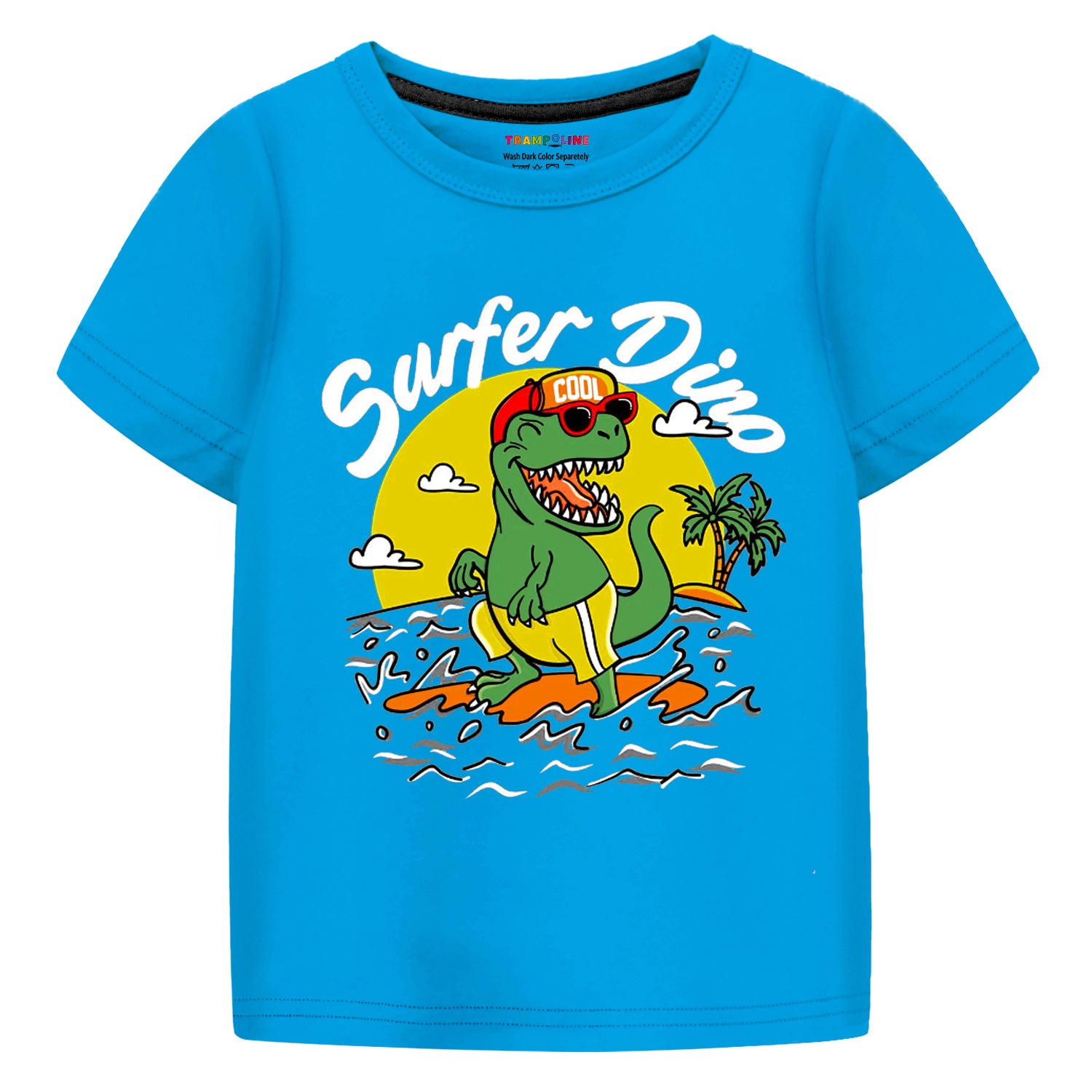Trampoline Boys Printed Casual Clothing Set (Pack of 1)