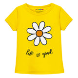 Trampoline Girls Half Sleeves Regular Fit T-Shirt (Pack of 3)