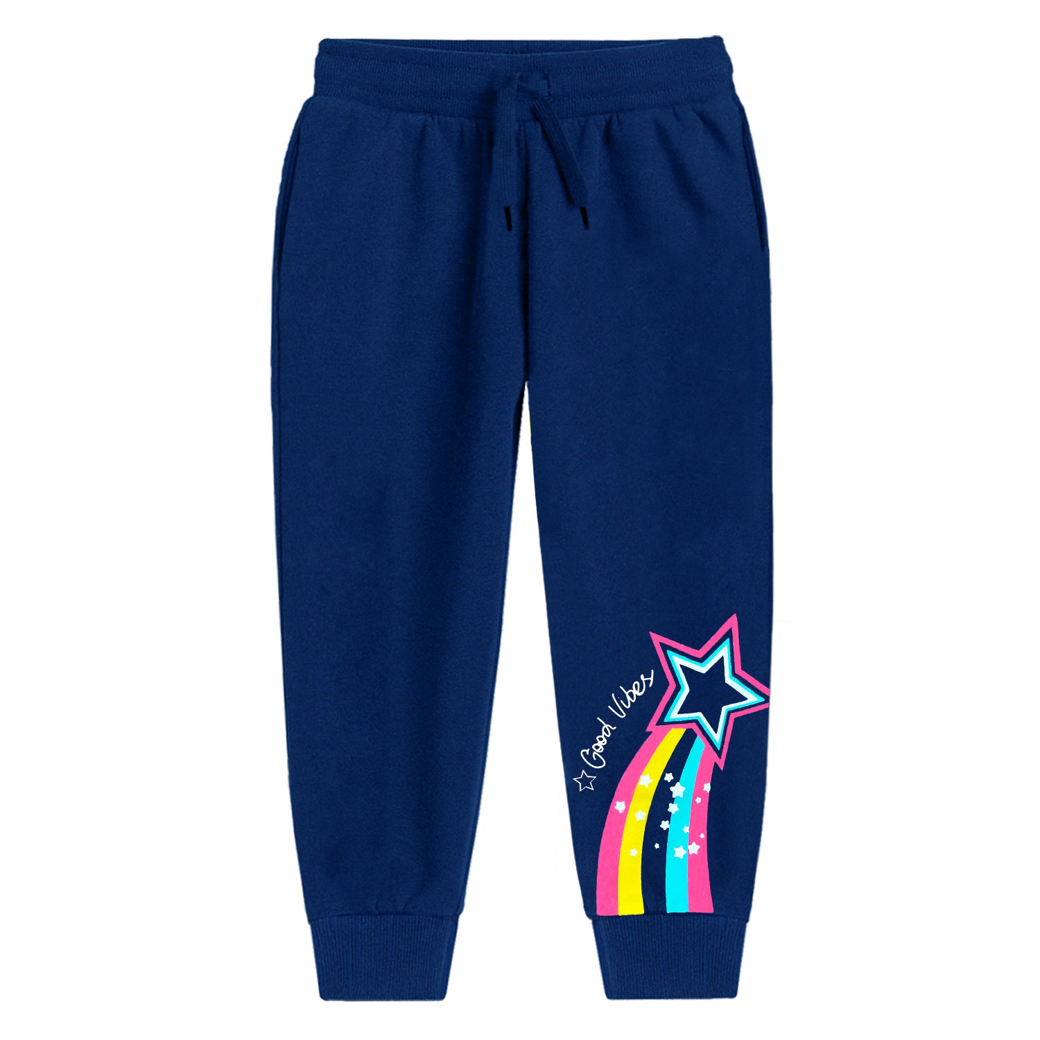 Trampoline Girls Printed Casual Track pant (Pack of 2)