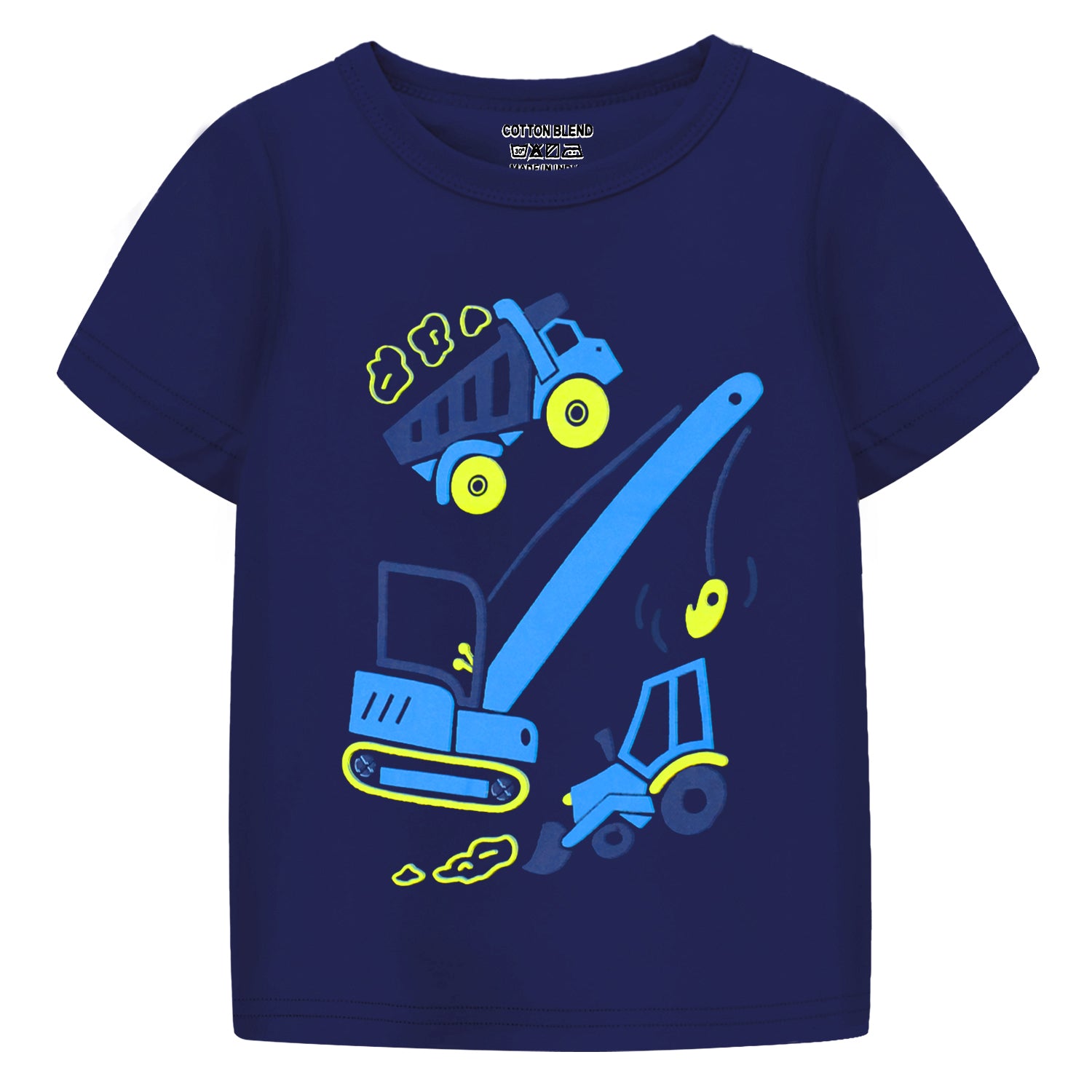 Trampoline Boys Half Sleeves Regular Fit T-Shirt (Pack of 3)