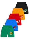 Trampoline Boys & Girls Typographic Printed Shorts (Pack of 5)