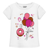 Trampoline Girls Half Sleeves Regular Fit T-Shirt (Pack of 5)