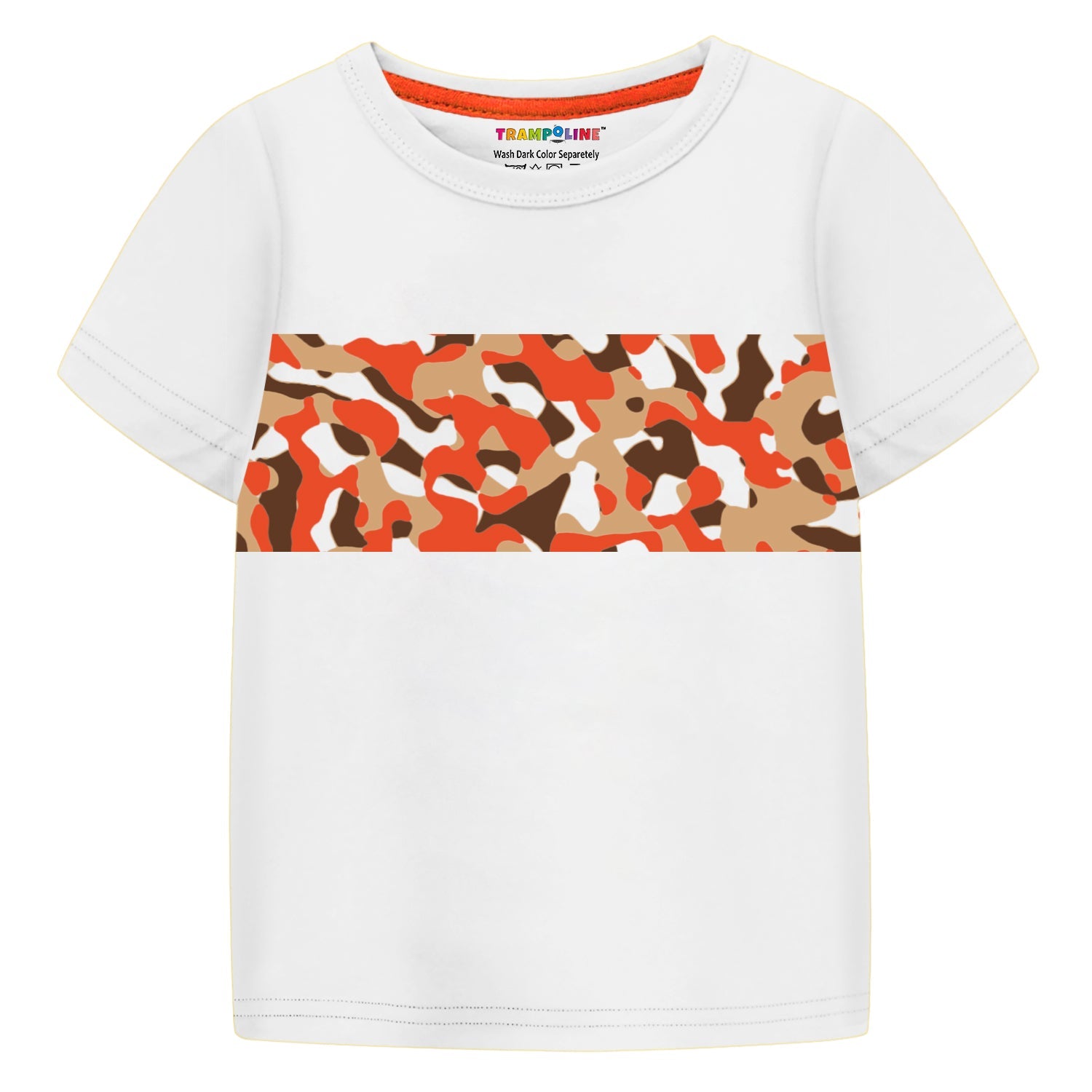 Trampoline Cotton Blend Knit Pack of 2 Half Sleeves Dino & Camo Printed T-shirt & Shorts Set - Multi Color