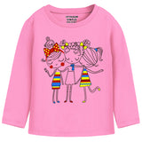 Trampoline Girls Full Sleeves Regular Fit T-Shirt (Pack of 5)