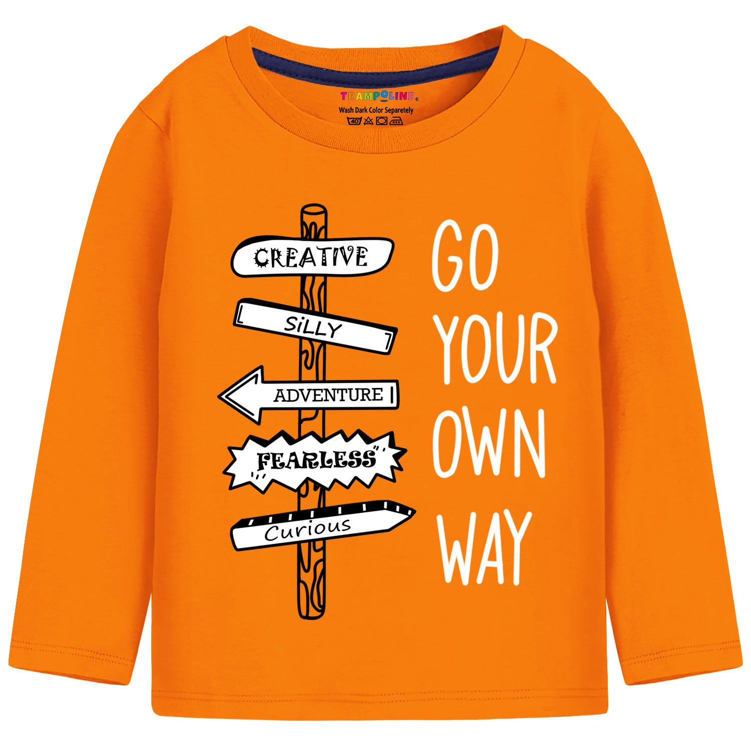 Trampoline Boys Graphic Print Full Sleeve T-Shirts Pack of 5