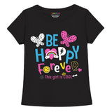 Trampoline Girls Half Sleeves Regular Fit T-Shirt (Pack of 3)