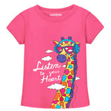 Trampoline Girls Half Sleeves Regular Fit T-Shirt (Pack of 3)