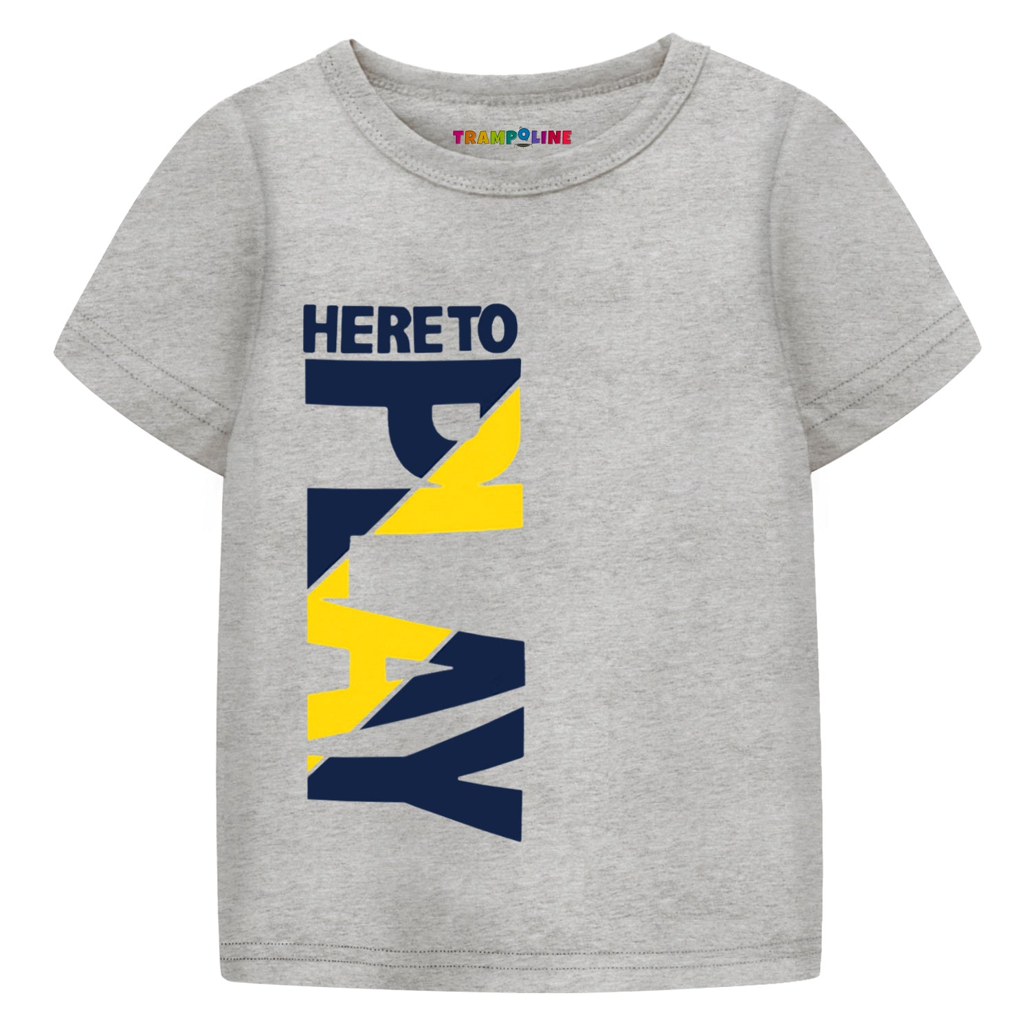 Trampoline Boys Half Sleeves Regular Fit T-Shirt (Pack of 3)