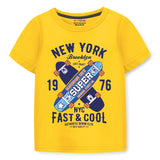 Trampoline Boys Half Sleeves Regular Fit T-Shirt (Pack of 3)