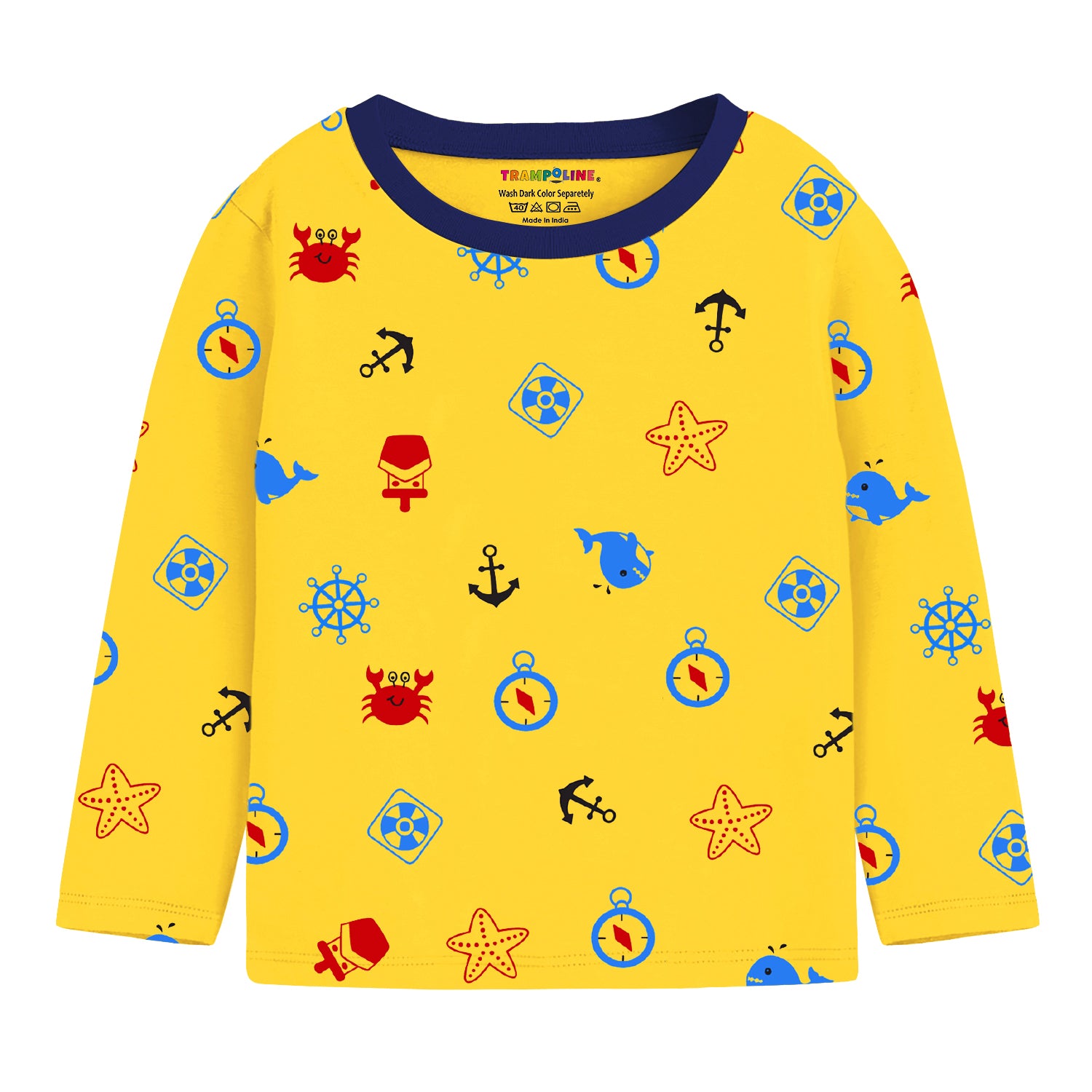 Trampoline Boys & Gilrs Graphic Printed T-Shirt (Pack of 5)