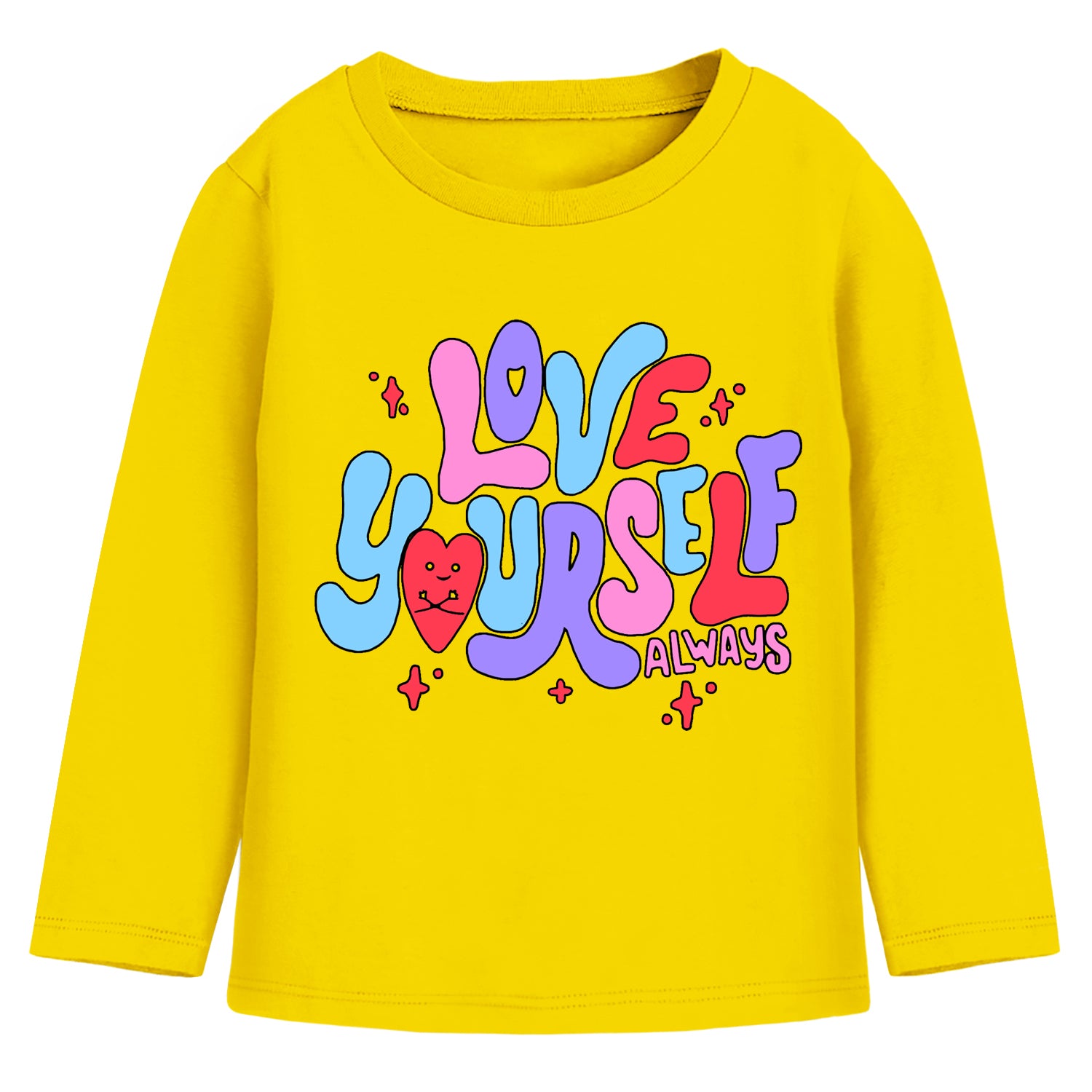 Trampoline Girls Full Sleeves Regular Fit T-Shirt (Pack of 5)