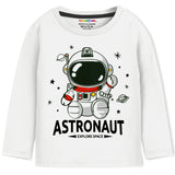 Trampoline Kids Boys Space Theme T-Shirt & Pajama Set Pack of 2 - Multicolor