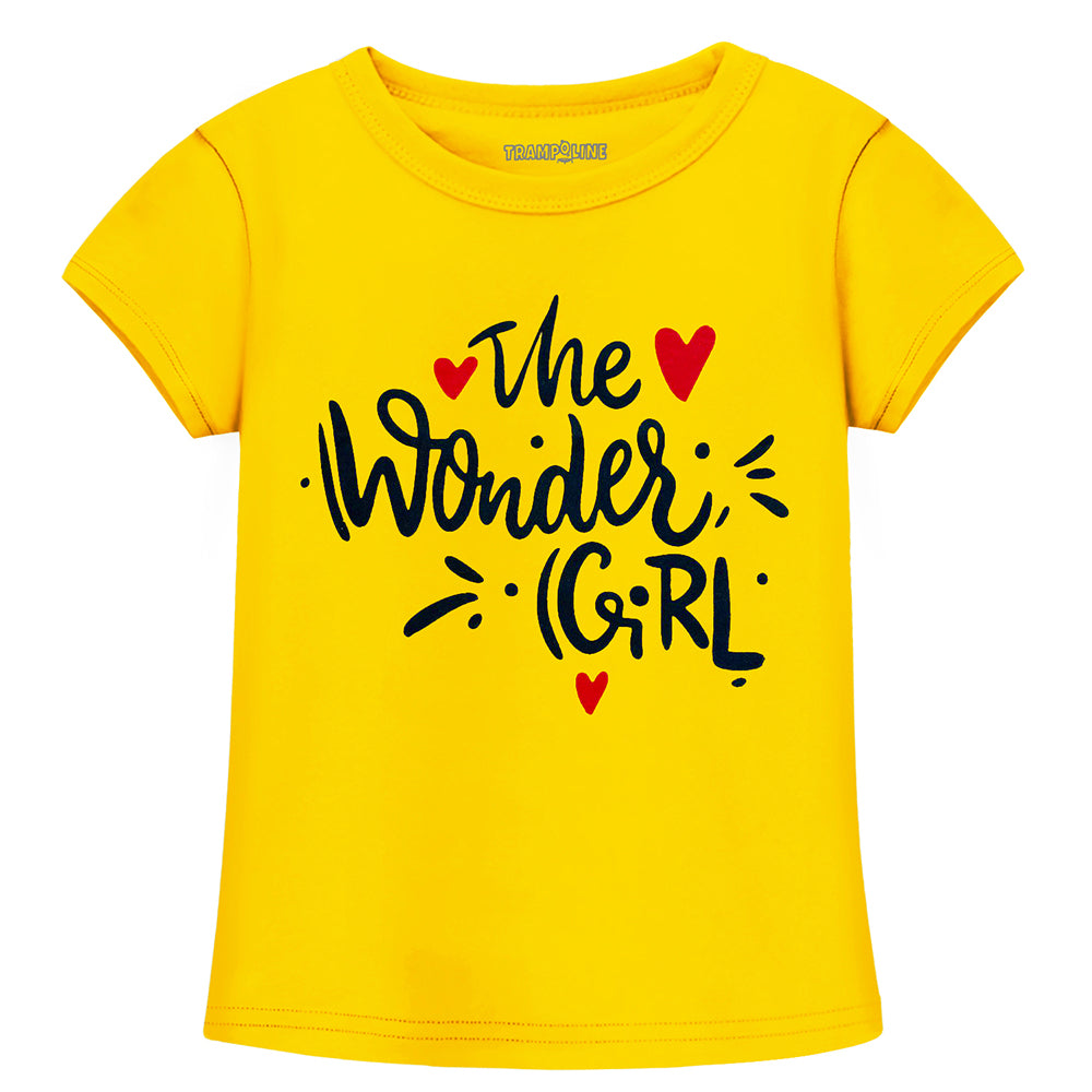 Trampoline Girls Printed Casual Clothing Set (Pack of 1)