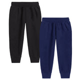 Trampoline Boys Printed Casual Track pant (Pack of 2)
