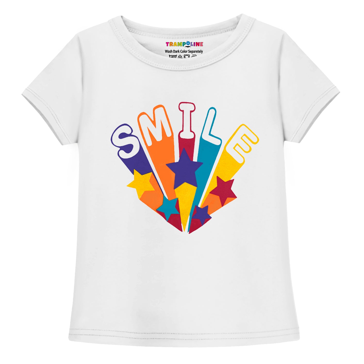 Trampoline Girls Half Sleeves Regular Fit T-Shirt (Pack of 3)