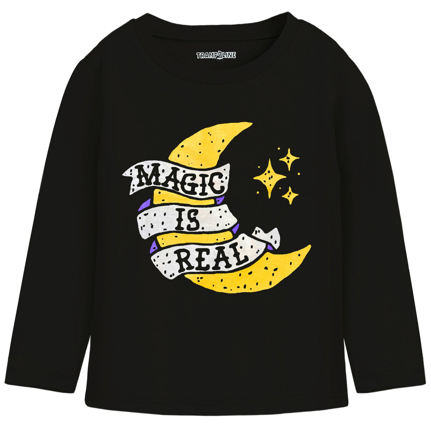 Trampoline Girls Full Sleeves Regular Fit T-Shirt (Pack of 3)