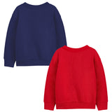 Trampoline Girls Full Sleeve Printed Sweatshirt (Pack of 2)