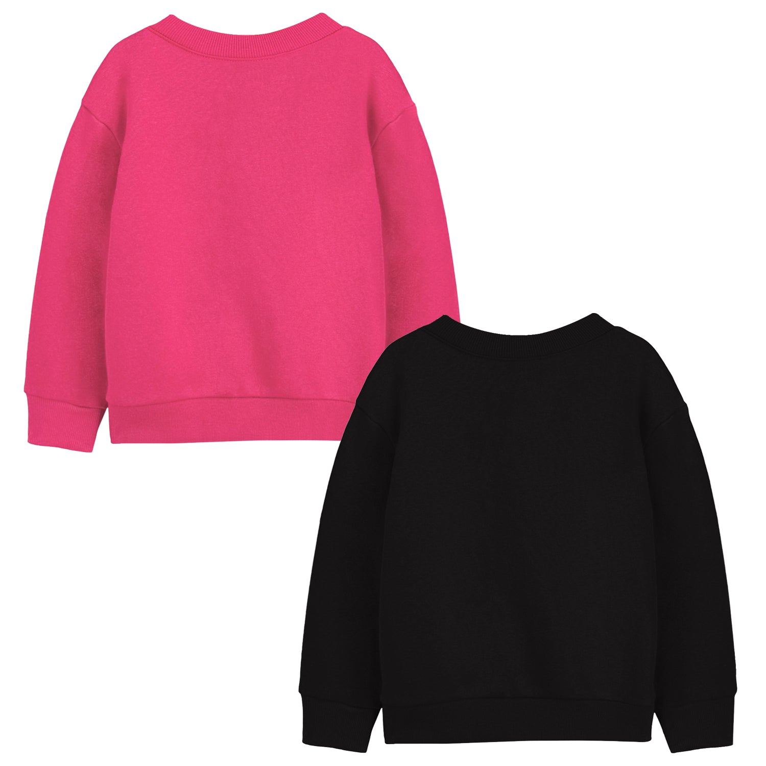 Trampoline Girls Full Sleeve Printed Sweatshirt (Pack of 2)