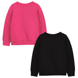 Trampoline Girls Full Sleeve Printed Sweatshirt (Pack of 2)