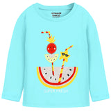 Trampoline Girls Full Sleeves Regular Fit T-Shirt (Pack of 5)