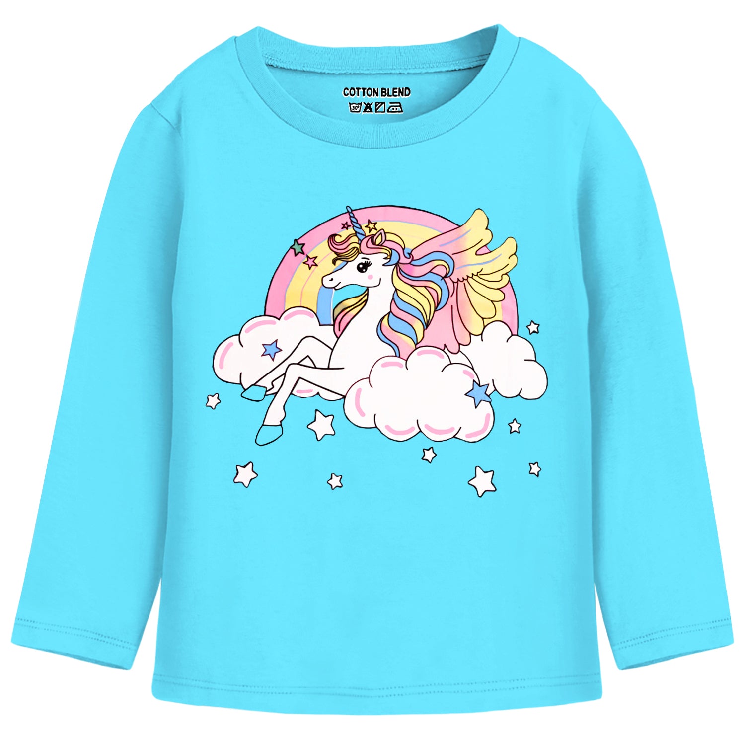 Trampoline Girls Full Sleeves Regular Fit T-Shirt (Pack of 5)