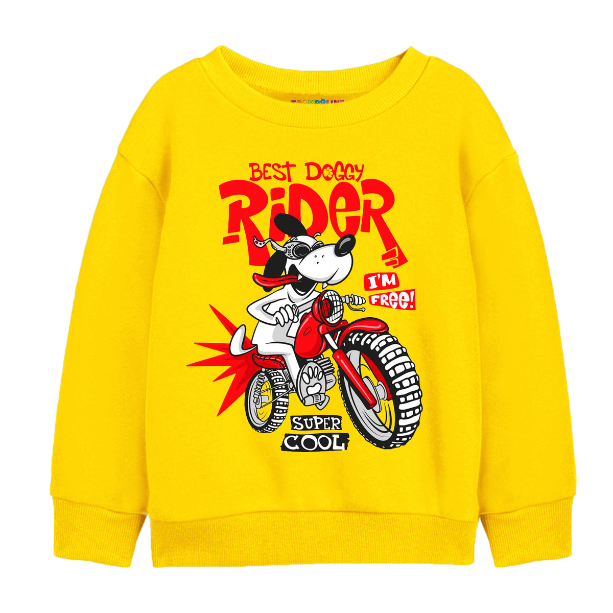 Trampoline Boys Full Sleeve Printed Sweatshirt (Pack of 1)