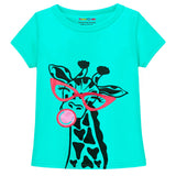 Trampoline Girls Half Sleeves Regular Fit T-Shirt (Pack of 3)