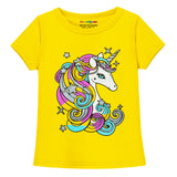 Trampoline Girls Half Sleeves Regular Fit T-Shirt (Pack of 5)