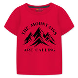 Trampoline Cotton Blend Knit Pack Of 3 Half Sleeves Adventure Printed Tees - Multi Colour