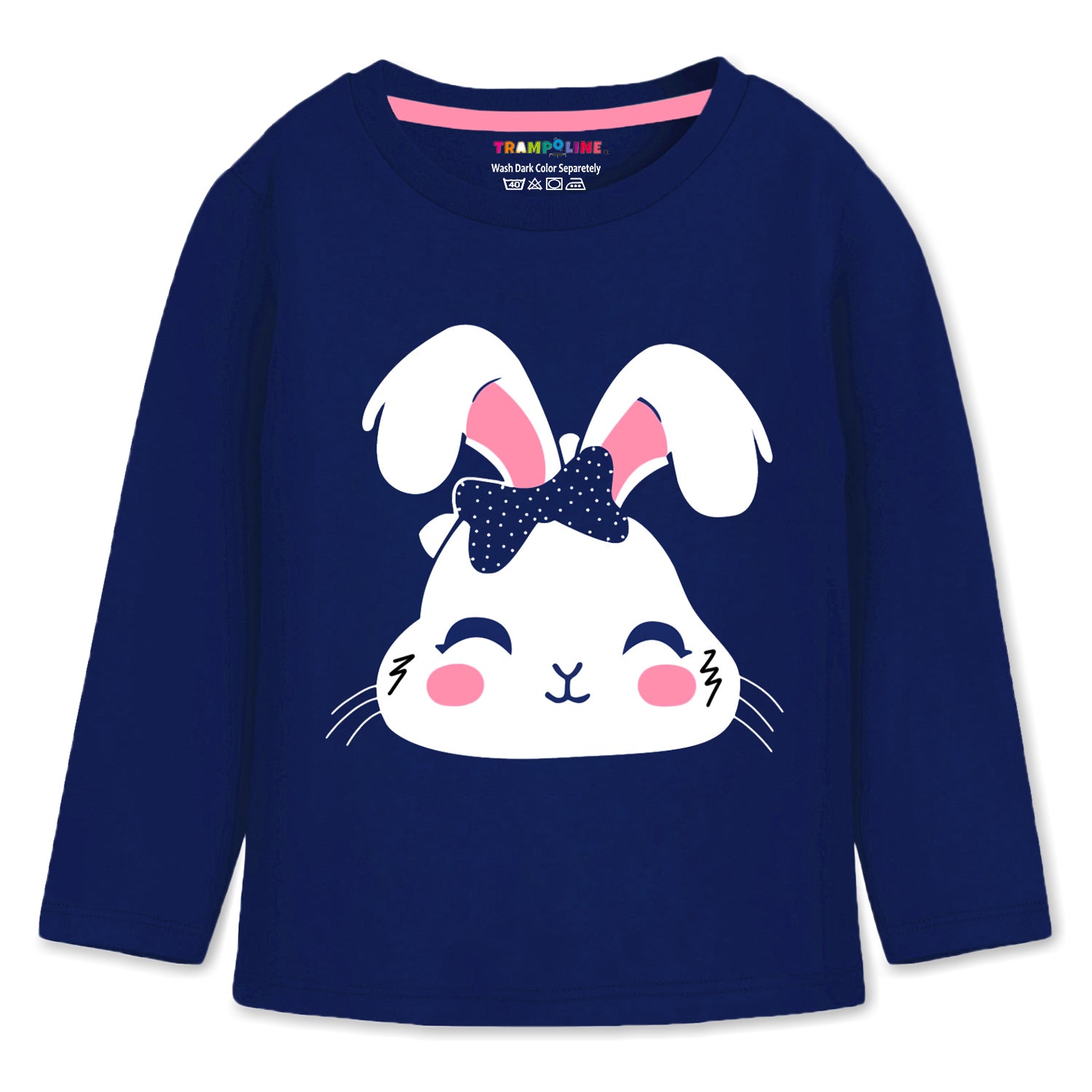 Trampoline Cotton Blend Knit Pack of 2 Full Sleeves Unicorn Printed T-shirt and Pyjama Set - Green & Pink