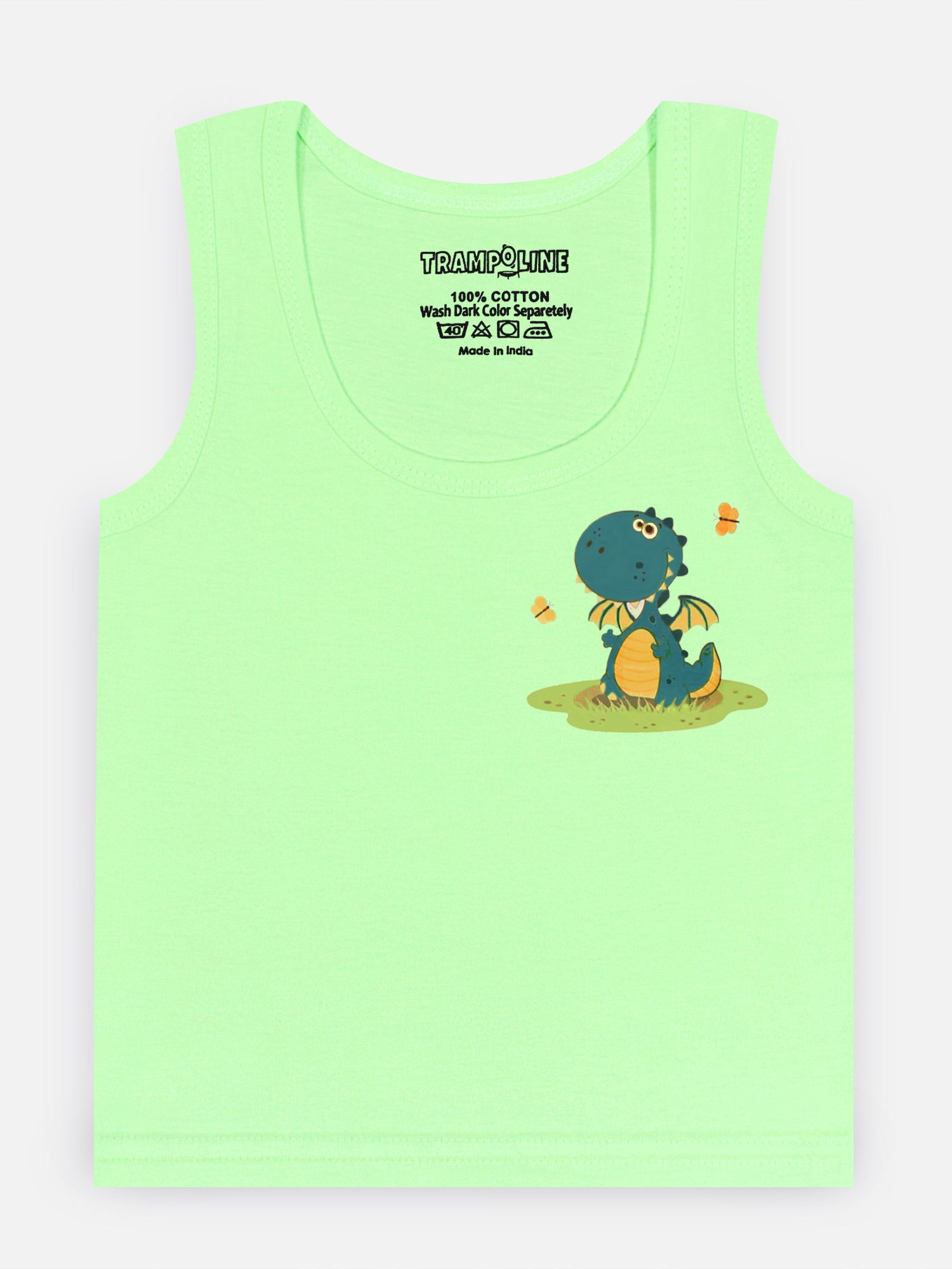 Trampoline Boys Printed Vest (Pack of 5)