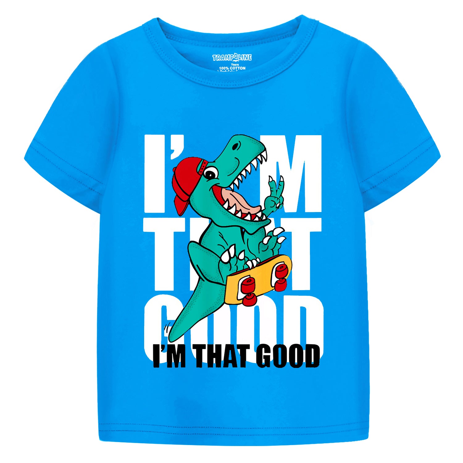 Trampoline Boys Half Sleeves Regular Fit T-Shirt (Pack of 3)