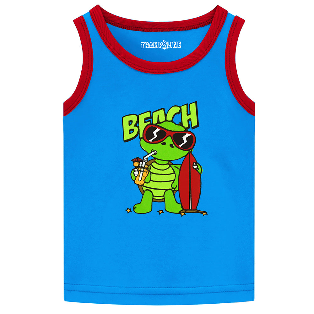 Trampoline Boys Printed Vest (Pack of 5)